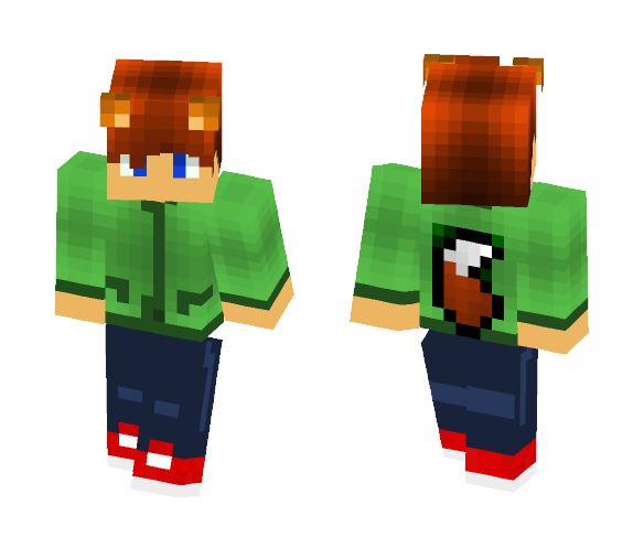 Fox Boy - Boy Minecraft Skins - image 1