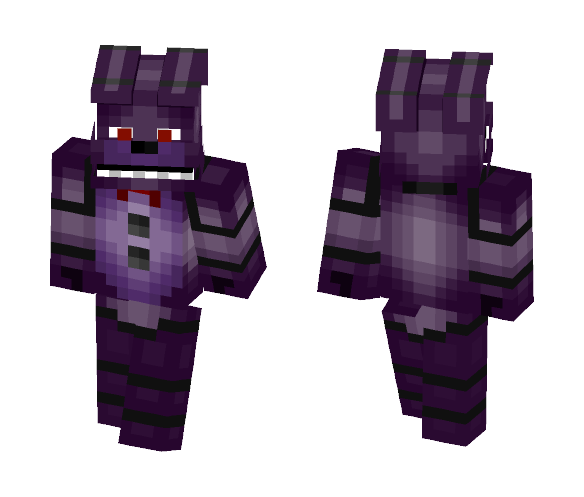 Download Free Bonnie the Bunny (Fnaf1 collection) Skin for Minecraft image 1 Bonnie the Bunny (Fnaf1 collection) - Interchangeable Minecraft Skins - image 1