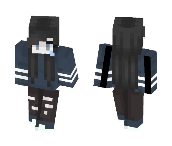 Shadow (male version in desc!) - Female Minecraft Skins - image 1