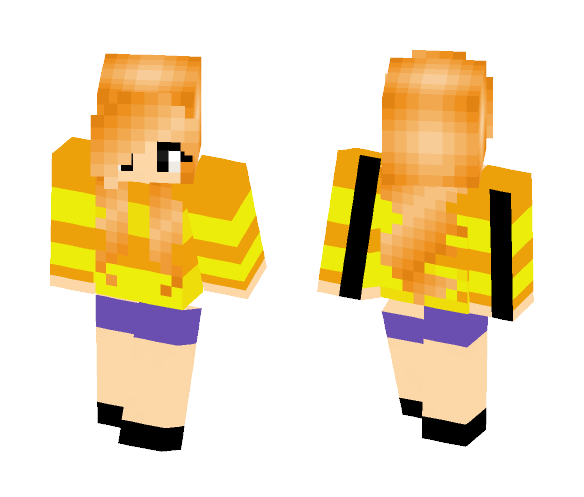 Girl/hooman monster kid (read desc) - Female Minecraft Skins - image 1