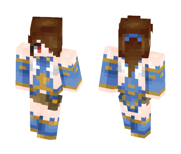 Angelic Enchantress || request - Female Minecraft Skins - image 1