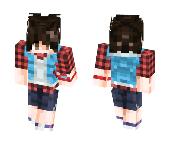 ◊Junpei Tenmyouji◊ [999] - Male Minecraft Skins - image 1