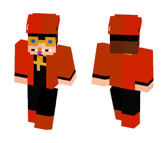 j-fee (jeffy - rapper version) - Male Minecraft Skins - image 1
