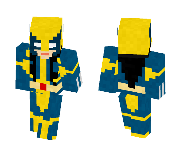 Wolverine | ANAD | Laura kinney - Female Minecraft Skins - image 1