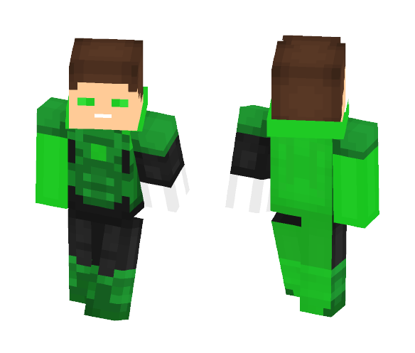 Earth-69 Green Lantern (Hal Jordan) - Comics Minecraft Skins - image 1