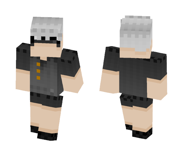 Nier Automata 9S - Male Minecraft Skins - image 1