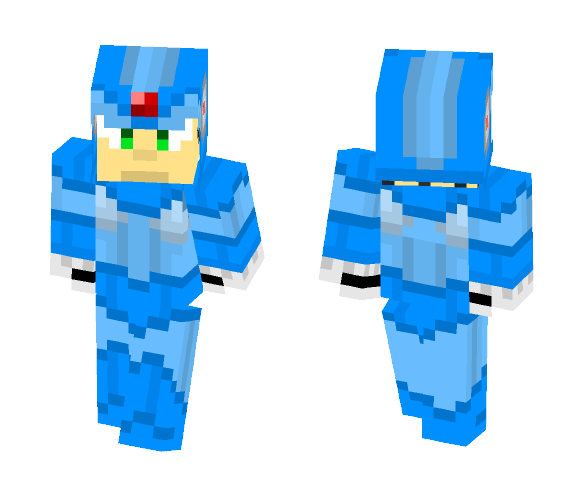 Mega Man X (SNES, PS1) - Male Minecraft Skins - image 1