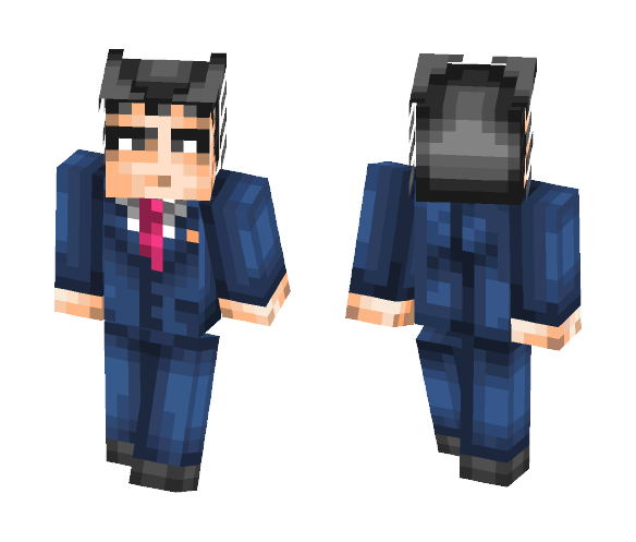 Phoenix Wright - Male Minecraft Skins - image 1