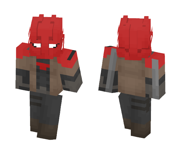 Red Hood(Custom) - Male Minecraft Skins - image 1