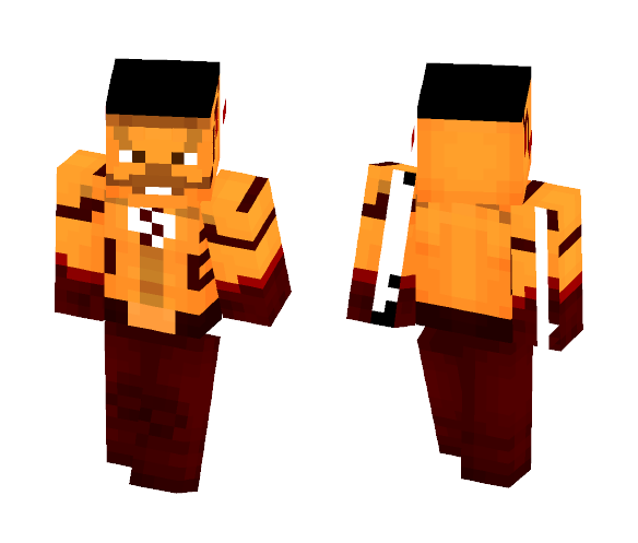 Kid Flash CW - Comics Minecraft Skins - image 1
