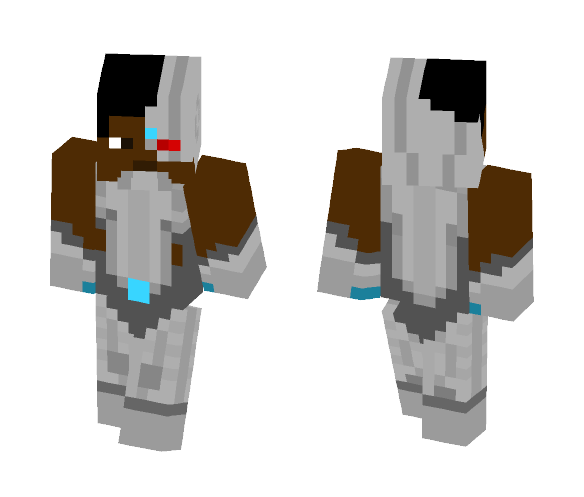 DC Rebirth Cyborg - Comics Minecraft Skins - image 1