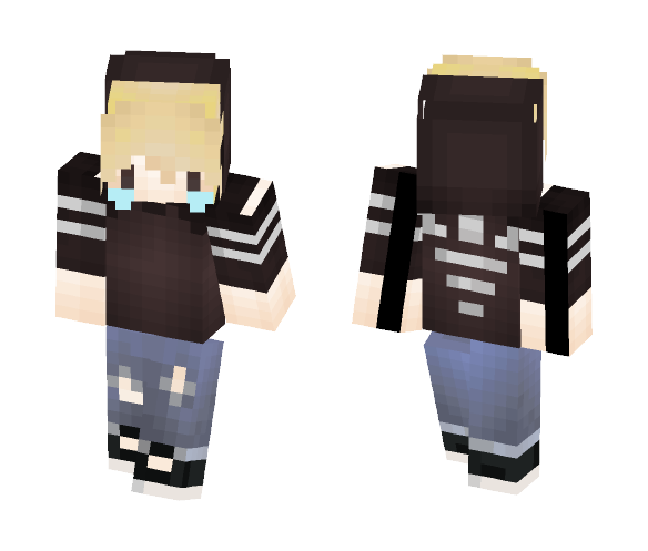 Hood up ♂ improvement. - Male Minecraft Skins - image 1