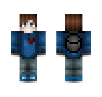 OC - Logan (My Undertale Character) - Male Minecraft Skins - image 2