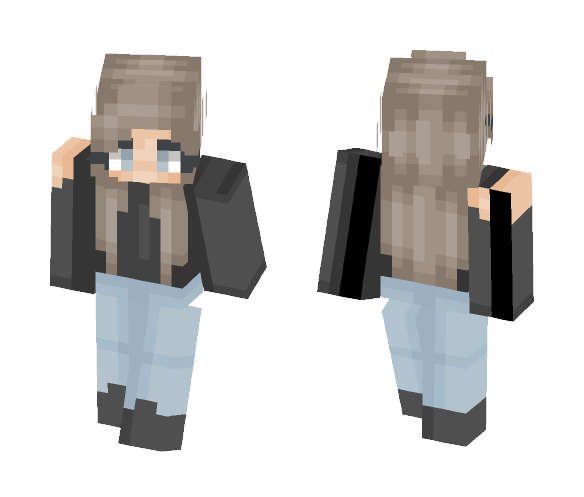 My shoulder's cold - Female Minecraft Skins - image 1