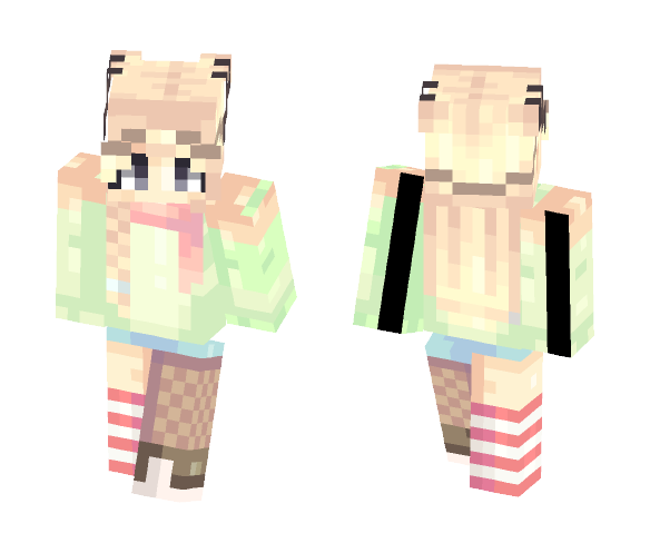 Missing Winter() cloud - Female Minecraft Skins - image 1