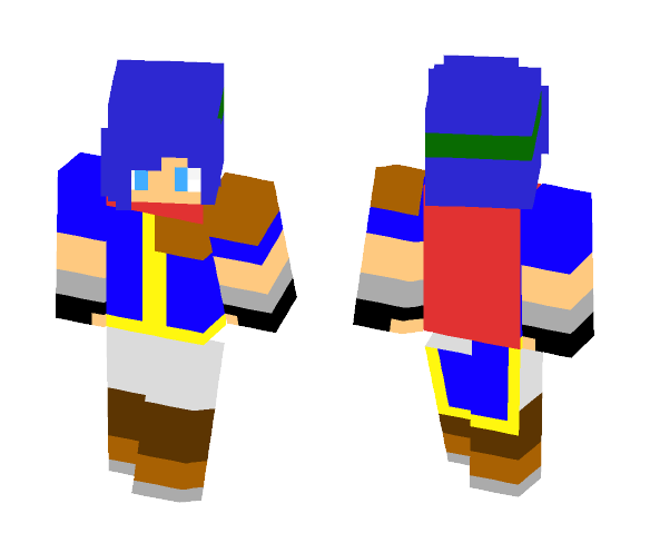 Fire Emblem Ike {Lola} - Male Minecraft Skins - image 1
