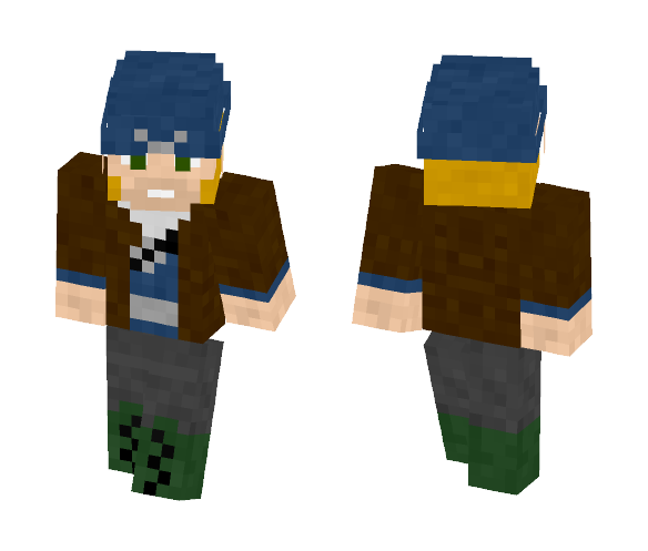 Captain Boomerang - Male Minecraft Skins - image 1