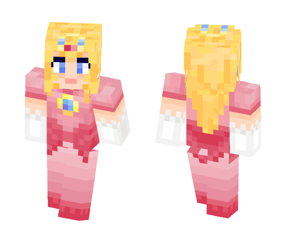 Princess Peach - Female Minecraft Skins - image 1