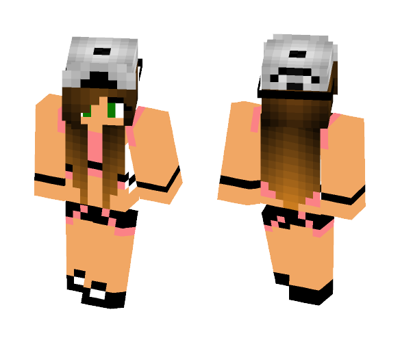 At The Beach - Jessica - Female Minecraft Skins - image 1