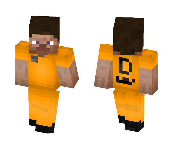 Class D (SCP) [Steve] - Male Minecraft Skins - image 1
