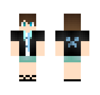 ㄎㄎ Nothing 3 pixel arms - Male Minecraft Skins - image 2