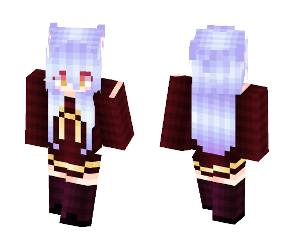 ♜♡Shiro ☛ New Look♡♞ - Female Minecraft Skins - image 1