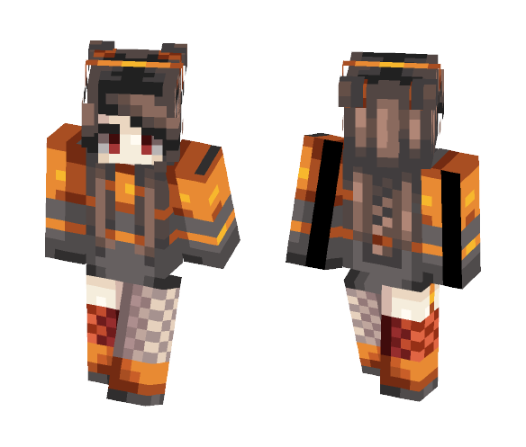 ????Zombie Girl???? Popreel! - Female Minecraft Skins - image 1