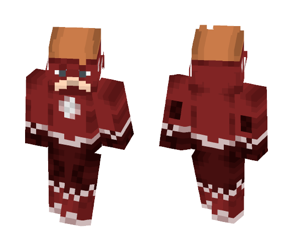 Kid Flash {Dc Rebirth} - Comics Minecraft Skins - image 1