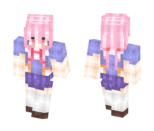 Future Diary - Yuno Gasai - Male Minecraft Skins - image 1