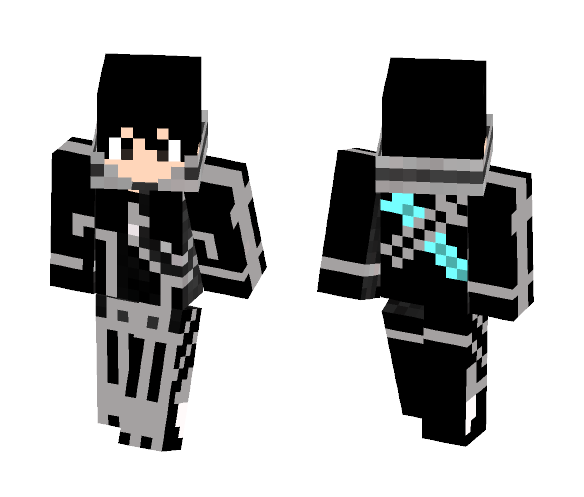 Kirto ( girl ver/ SAO ) - Girl Minecraft Skins - image 1
