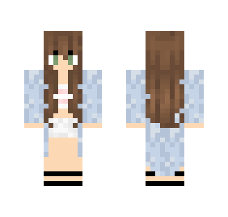 - Long jacket girl -