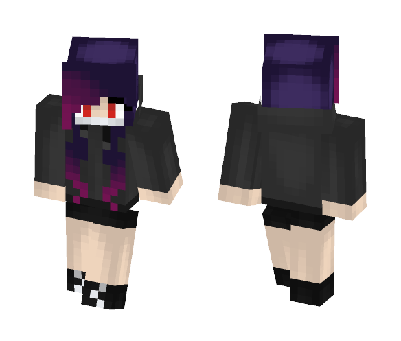 Download Free Spy/Assassin Girl Skin for Minecraft image 1 Spy/Assassin Girl - Girl Minecraft Skins - image 1