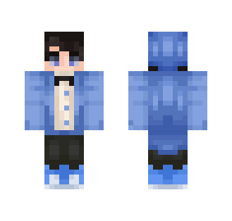 _Demz | Blue Formal Sweater Thing | - Male Minecraft Skins - image 2