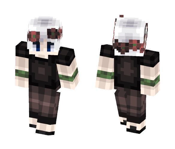 Black Roses (male) - Male Minecraft Skins - image 1