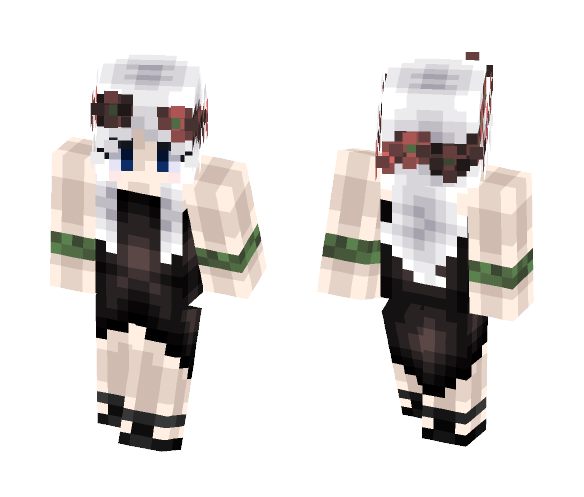 Black Roses - Female Minecraft Skins - image 1