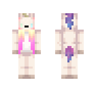 Light Unicorn girl - Girl Minecraft Skins - image 2