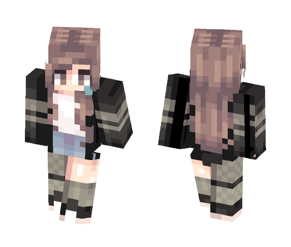 Teared Up - Female Minecraft Skins - image 1