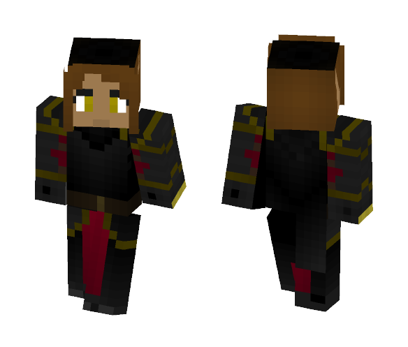 Half dark elf's armor - Other Minecraft Skins - image 1