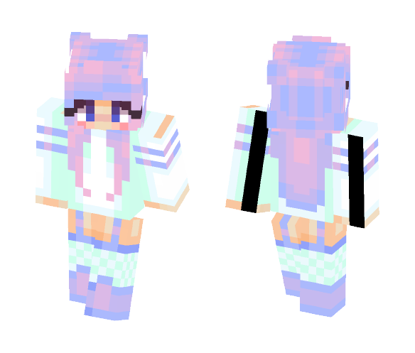 Download Free Pastel Girl ♥ Skin for Minecraft image 1 Pastel Girl ♥ - Girl Minecraft Skins - image 1