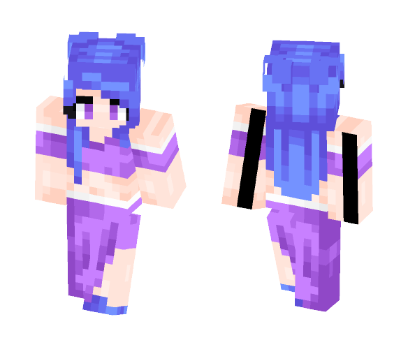 Violet - Female Minecraft Skins - image 1