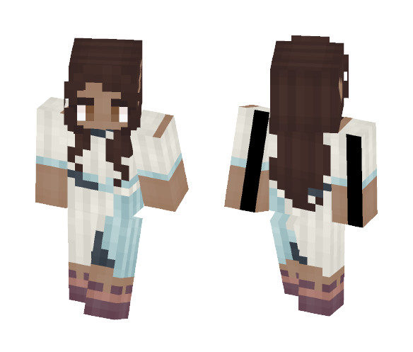 ⊰ Dark Elf Desert Rebel ⊱ - Female Minecraft Skins - image 1