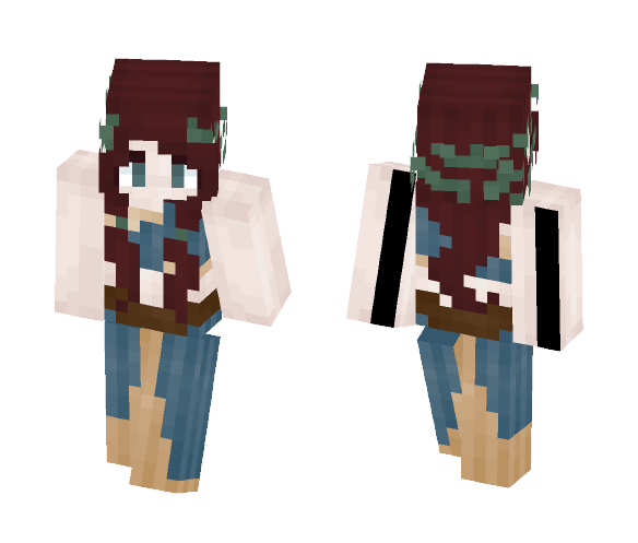 ⊰ Serene Polynesian Garbs ⊱ - Female Minecraft Skins - image 1