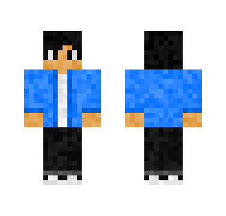 Blue man