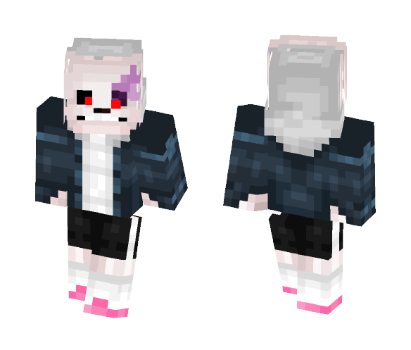 Sans - Dusttale - Male Minecraft Skins - image 1
