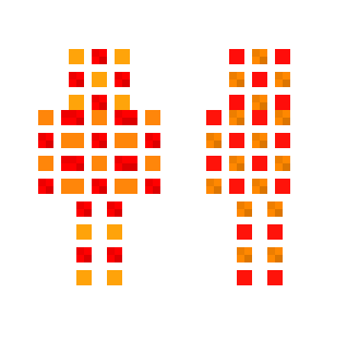 White Cube with checker patten!
