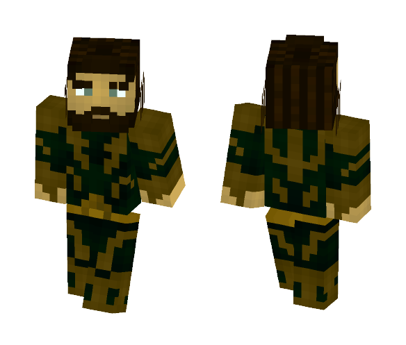 Justice League (2017) - Aquaman - Comics Minecraft Skins - image 1