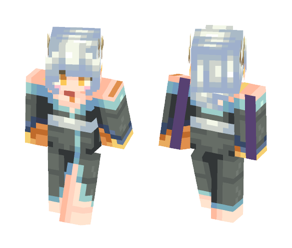 Kimono Dragon - Female Minecraft Skins - image 1