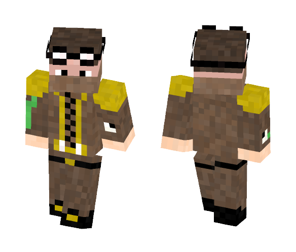 Steampunk Zeppelin Commander - Interchangeable Minecraft Skins - image 1