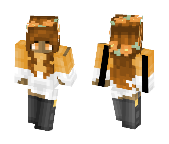 Download Free Nutmeg Skin for Minecraft image 1 Nutmeg - Female Minecraft Skins - image 1