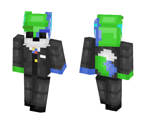 Hyro -Furry- - Male Minecraft Skins - image 1